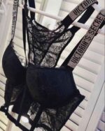 ست بوستیر نگین‌دار ویکتوریا سیکرت | سایز 60 تا 85 | کاپ B