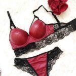 🖤 ست شورت و سوتین چرم و تور هارنس‌دار جک‌دار برند: My Venus | ترکیه - Image 8