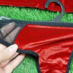 💜 ست شورت و سوتین پلانژ جک‌دار از مخمل و تور برند: My Venus |  ترکیه - Image 13