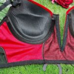 💜 ست شورت و سوتین پلانژ جک‌دار از مخمل و تور برند: My Venus |  ترکیه - Image 16