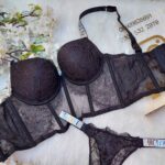 ست بوستیر نگین‌دار ویکتوریا سیکرت | سایز 60 تا 85 | کاپ B - Image 16