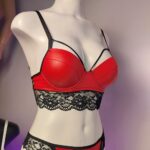 🖤 ست شورت و سوتین چرم و تور هارنس‌دار جک‌دار برند: My Venus | ترکیه - Image 10