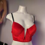 💜 ست شورت و سوتین پلانژ جک‌دار از مخمل و تور برند: My Venus |  ترکیه - Image 3