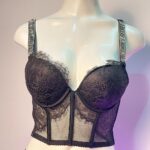 ست بوستیر نگین‌دار ویکتوریا سیکرت | سایز 60 تا 85 | کاپ B - Image 5