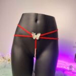 💃 ست شورت و کورست توری قرمز ولنتاین | برند ترکیه‌ای Koton Hill - Image 5