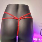 💃 ست شورت و کورست توری قرمز ولنتاین | برند ترکیه‌ای Koton Hill - Image 6