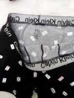 شورت نیم‌پا مردانه کالوین کلاین (Calvin Klein) سایز 2XL – نخی، راحت - Image 3