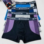 شورت مردانه نیم‌پا نخی کش‌پهن پک دوعددی | سایز بزرگ  رنگ میکس