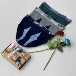 شورت مردانه اسلیپ هفتی نخی کش‌پهن | پک دوعددی