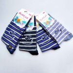 پک ۴ عددی جوراب ساقدار زنانه BURÇAK طرح کارتونی فانتزی