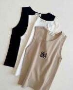 تاب زنانه آستین‌حلقه‌ای ساده VIOLET – فری سایز