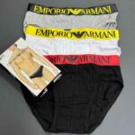 شورت اسلیپ مردانه آرمانی |  Armani اصل ترکیه | نخی و لوکس پک سه عددی
