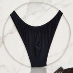 شورت مردانه اسلیپ مدل Pouch - جنس نخی کشی فوق‌العاده مشکی - Image 2